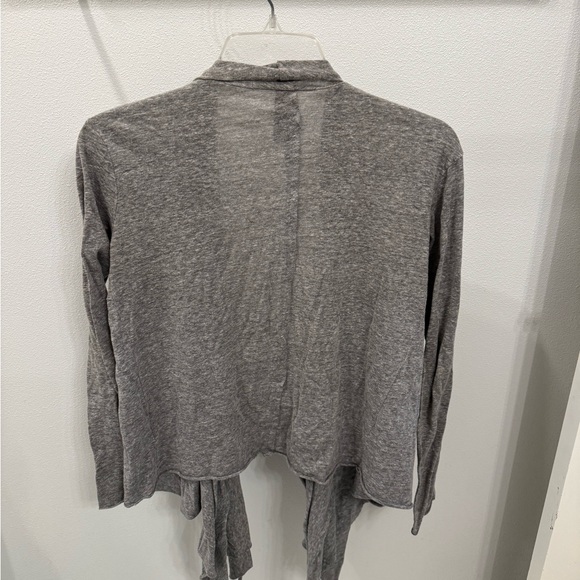 Bobi Grey Open Sweater - Picture 2 of 2
